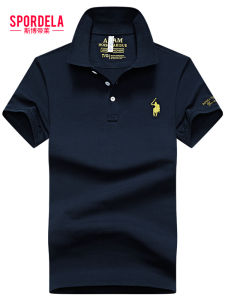 Spordela | Polo Shirt Mens Business Short Sleeve T
