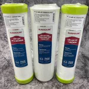 Lõi Lọc Nước Sunhouse Số 123 |MINHQUANHOME| Bộ 3 Lõi Lọc Thô Sunhouse Hàng chính Hãng