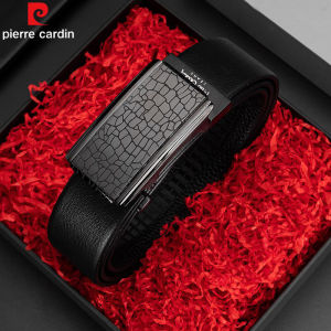 Thắt lưng nam Pierre Cardin chính hãng dây da bò thật khóa tự động PCJ1205