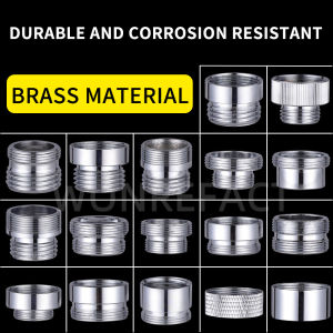 Brass Faucet Adapters Diverter Connectors Bathroom Kitchen Faucet Accessories Home Hardware Pipe Fittings