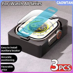 3 ชิ้น นาฬิกา ฟิล์มกัยรอย โทรศัพท์ แอปเปิ้ล อัลตรรา 8,7,49 มม