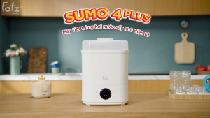 Máy tiệt trùng hơi nước sấy khô điện tử FATZ BABY Sumo 4 Plus FB4922BK 4 chế độ bảo quản vô trùng