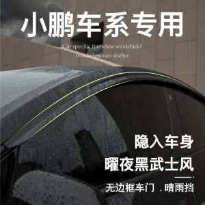 Xiaopeng P5 G6 G3 Car Window Rain Guard Decoration Accessories 21 Rain Brow G9 Automobile Supplies P7 Modification Parts