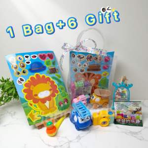 Children party@Birthday gift bags packaging bags/Drawstring Plastic Bag🤩生日🎈儿童派对礼品袋