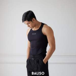 BALISO - Flynn Tank Top เสื้อกล้ามผู้ชาย Reflection สกรีน รุ่น Flynn