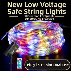 YUANMUXUAN | Waterproof Outdoor Solar String Lights