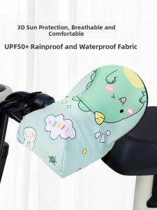 MONLEYTA | Electric Vehicle Sunshade Handlebar Covers Waterproof Motorcycle Gloves Windproof Shelter For E-bike Riders Simple Design