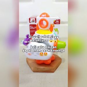 KST Busy Puzzle Catch Ball | 6 Fitur Dalam 1 Mainan Edukasi Astronot | Mainan Bersama Keluarga Teman | Kado Anak Laki Laki