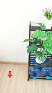 Ekohouse ชั้นวางต้นไม้ ชั้นวางดอกไม้ มีล้อ แบบ 3/4 ชั้น รับน้ำหนักได้ 20 กก. ชั้นวางกระถาง ชั้นวางของขั้นบันใด