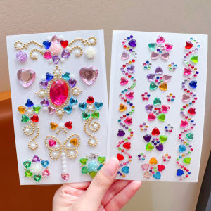 Cute Cartoon Princess Crystal Gemstickers
