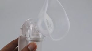 COD TaffOmicron Alat Bantu Terapi Pernapasan Sesak Uap Asma Ultrasonic Inhale Nebulizer - MY-520A