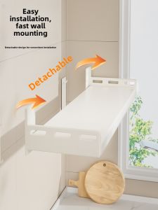 B&W | Multipurpose Over-Microwave Wall Mounted Organizer