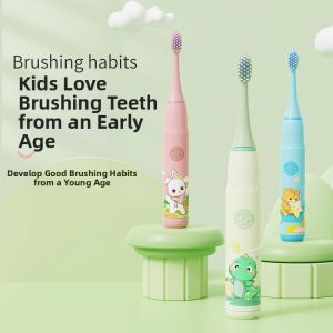Antibacterial Soft Bristle Kids Electric Toothbrush