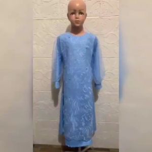Pakaian Muslim Anak Wanita Dan Remaja Abg Perempuan Terbaru Kekinian Viral/Maxi Olivia Kids /Matt Moscrepe Mix Brokat Mutiara Dan Tille Onde