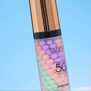 SADOER ครีมกันแดด 3in1 ไพรเมอร์กันแดด SPF50PA +++ไพรเมอร์แต่งหน้า ครีมกันแดดไอโอเลชั่น 40g