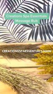 AUTHORIZED SELLER ORIGINAL CREATIONS SPA ESSENTIALS 50g MASSAGE RUB PAIN RELIEF RUB