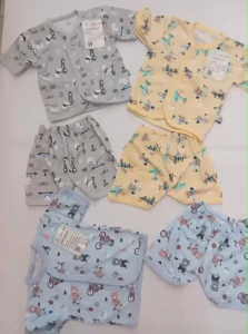 Little Owl Baby Wear Setelan Oblong Panjang - pendek kancing depan - panjang kancing depan - jumper buka kaki Size NB|S|M|L|