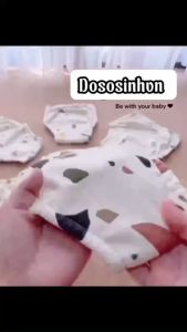 Quần bỉm vảiquần bỏ bỉm cotton hữu cơ 6 lớp an toàn cho bé quần cao cấp thấm hút siêu tốt