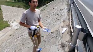 Dây Thừng Lõi Thép 8mm Cứu Hộ Dây Dù Leo Núi Kèm Móc Nối 2 Đầu Có Thể Nối Dài Chất Lượng Cao Đa Năng Dài 20m