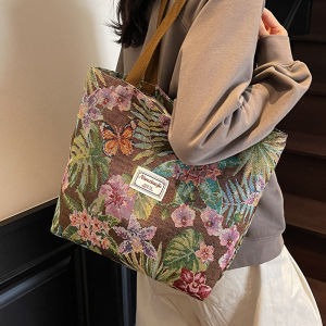 JIFANPAUL | High Capacity Chinese Style Tote Bag For Women