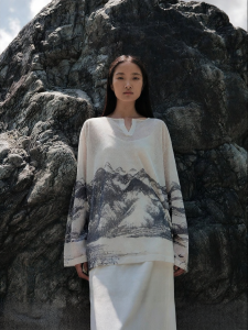 ICICLE | ICICLE Collection Womens Pullover Knitwear Cotton-Linen Blend