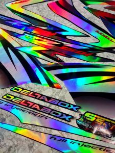 Sticker Striping Variasi Hologram Old Vixion / Vixion Lama 2007-2012 FZ150i Malaysia