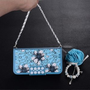 Vivo X200 Womens Flip Cover Style Phone Case Full Protection Lanyard Wallet Card Insertion Fashionable Protective Shell