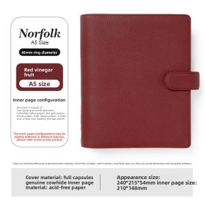 Filofax | Imported Grain Leather Notebook