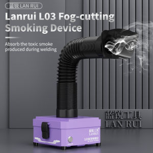 Lanrui Welding Smoking Purification L03 Fog-cutting Smoking Device 12V Mobile Phone Welding Repair Oil Fumes Exhaust Extractor
