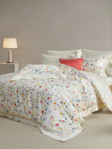 Mercury | Fine Cotton Sateen 140s Two Ply Bedding Set