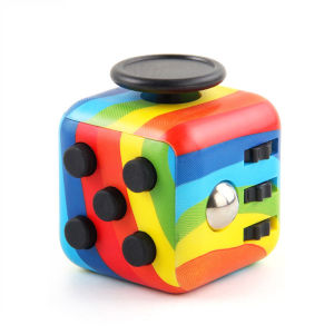3.4Cm Antistress Fidget Cube Hand Spinner Cho Bệnh Tự Kỷ ADHD Giảm Lo Âu Tập Trung Và Thư Giãn Đồ Chơi Giải Nén Dụng Cụ