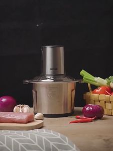 【Free gifts】Meat Grinder Blender Household Electric Food Chopper Meat Cutter Garlic Grinder Multifunctional Vegetable And Fruit Juicer Blender Serbaguna 2L Pengisar Daging 4 Blades 绞肉机 碎冰机 搅拌机