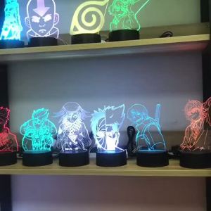 Hot Toys | Avatar 3D acrylic night light 16 color color color changing night light with remote control dimmable LED light as a gift for fan