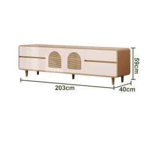 Space-saving Modern Simple TV Cabinet for Small Households