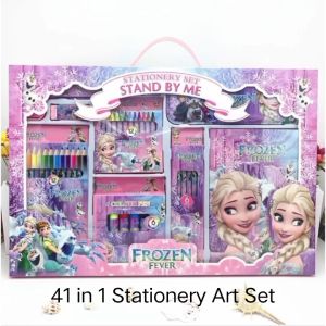 🛒SKYPRIME SHOP🛒41 Pcs Coloring & Stationery Set Gift For Kids Boys Girls Toddler Learning Educational Art Craft