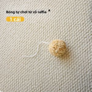 MAOGUANJIA | Đồ Chơi Mèo Tự Giải Trí Tương Tác Từ Sisal Thiên Nhiên