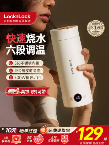 Portable Automatic Electric Water Heater Cup Travel Business Trip Home Use Small Constant Temperature Insulated Hot Water Cup