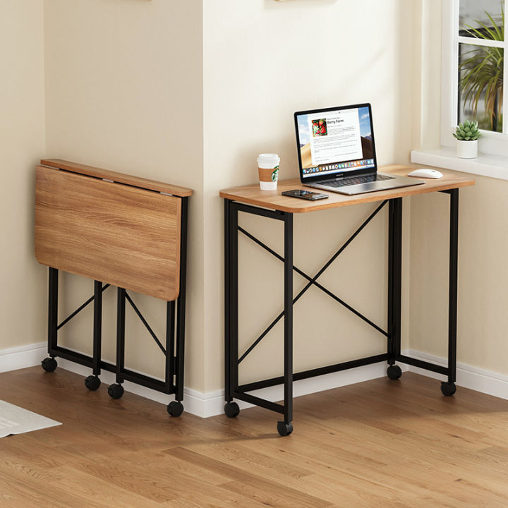 Desk Movable Foldable Table Student Household Study Table Simple