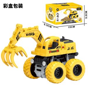Mainan anak mobil termurah Excavator bego enginering jumbo
