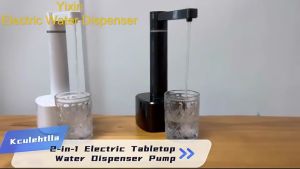 Intelligent Water Dispenser 2 in 1 Portable Electric USB Rechargeable High Capacity Multi-Speed Automatic Pump