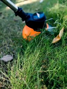 Reaim Mesin Potong Rumput Batrai 588V Pemotong Rumput Listrik Pemangkas Rumput Dengan Baterai Li-ion