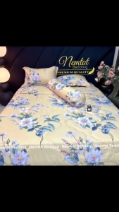 🌇SIÊU ĐẸP🌇 Bộ Ga Gối Lụa Lyocell Viscose Thoáng Mát Mềm Mịn Chăn Chần Bông Cao Cấp_Nemtot Bedding