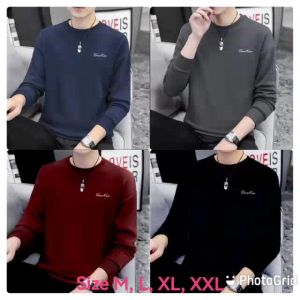 Bisa COD Sweater Keren Crewneck Cowo Trendy Sweatshirt Elegan Kaos Pria Distro Feun Kerr Sweter Kece