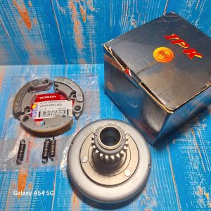 Paketan mangkok ganda assy ipk plus kampas ganda honda kharisma supra x 125 blade new 125 karisma