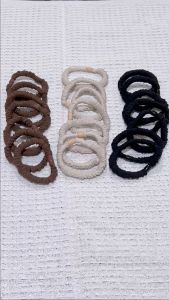 Thin Scrunchie Hair Tie Women Fashion Earth Color Hairband