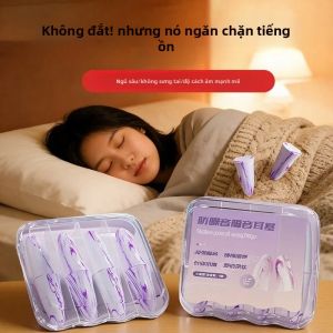 Nút Bịt Tai Cho Bé Gái Giảm Tiếng Ồn Khi Ngủ Giảm Tiếng Ồn Chậm Hỗ Trợ Giấc Ngủ Kích Thước Ống Tai Nút Bịt Tai