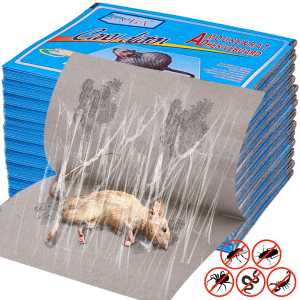 5/10Pcs Large Mouse Traps with Enhanced Stickiness Glue Rodent Cockroach Rats Trap Catcher Sticky Pad Board for House Indoor Outdoor Insects
