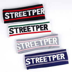 Phong Cách Hàn Quốc Uni Rộng Băng Phụ Kiện Cho Thể Thao Chạy Bộ Hip Hop Nhảy Đường Phố In Chữ Đầu