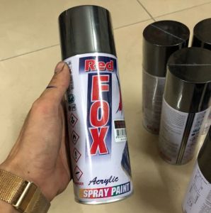 Sơn Chồng Cháy Sơn Chịu Nhiệt (Màu Đen) Dạng Xịt Chất Liệu Sơn Cao Cấp Độ Bền Màu Cao Khả Năng Chịu Nhiệt Tốt