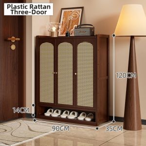 ZHUSHANXIA | New Entryway Shoe Cabinet Multilevel Storage